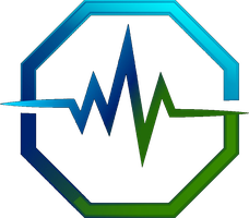 BC Billing Solutions Logo — Octagon with Heartbeat